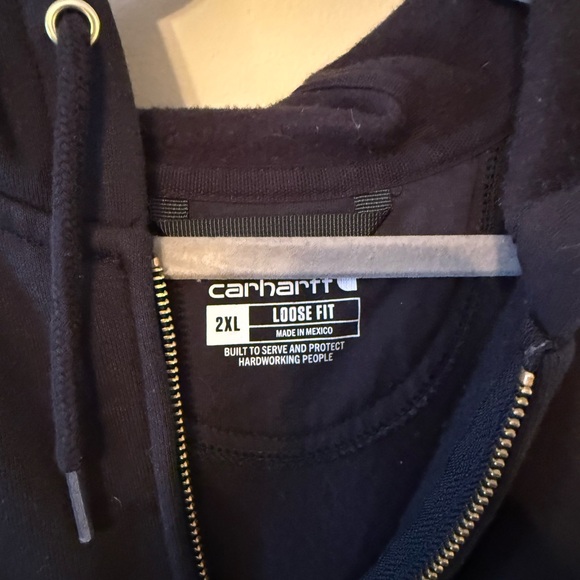 Carhartt Black Loose Fit Hoodie - Picture 2 of 3